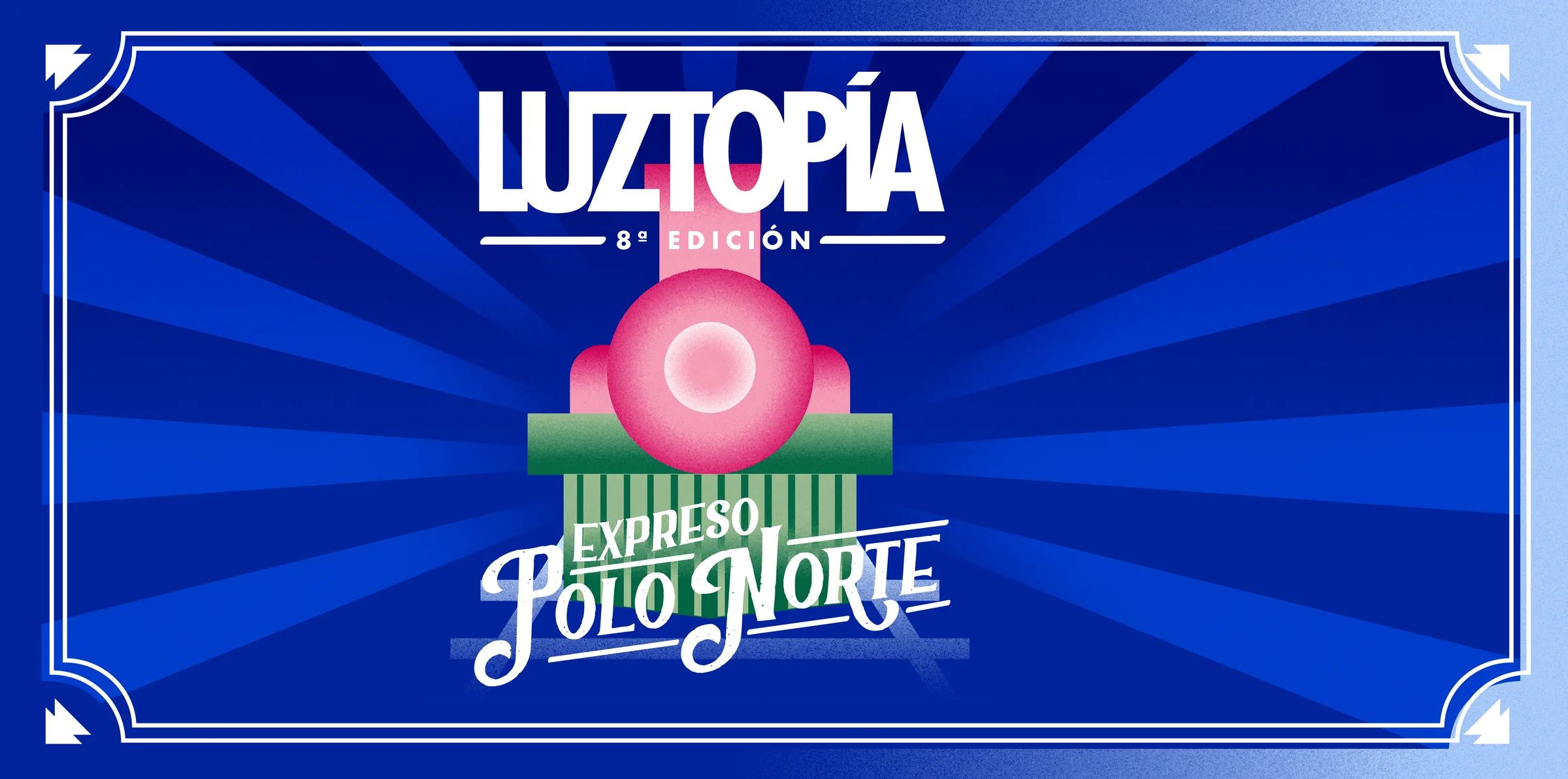 Poster con logotipo y edicion